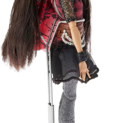 Plymor DSP-5125S Silver Adjustable Doll Stand, fits 10, 11, and 12 inch Slim Waist Dolls, Waist is 1.125" - 1.5" wide, 3.25" - 4" around, Pack of 6