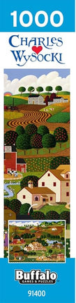 Buffalo Games - Charles Wysocki - Old Homestead - 1000 Piece Puzzle - Challenging Puzzle Perfect for Game Nights - Finished Size is 26.75 x 19.75