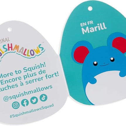 Squishmallows Original 14-Inch Marill Pokémon Plush - Ultrasoft Official Jazwares Plush (Large)