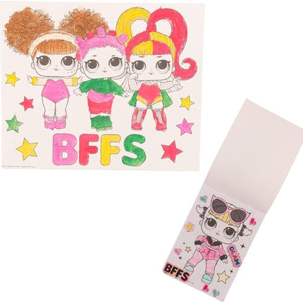 LOL Surprise Creative Coloring Canvas Painting and Activity Set for Kids, 1000+ pcs