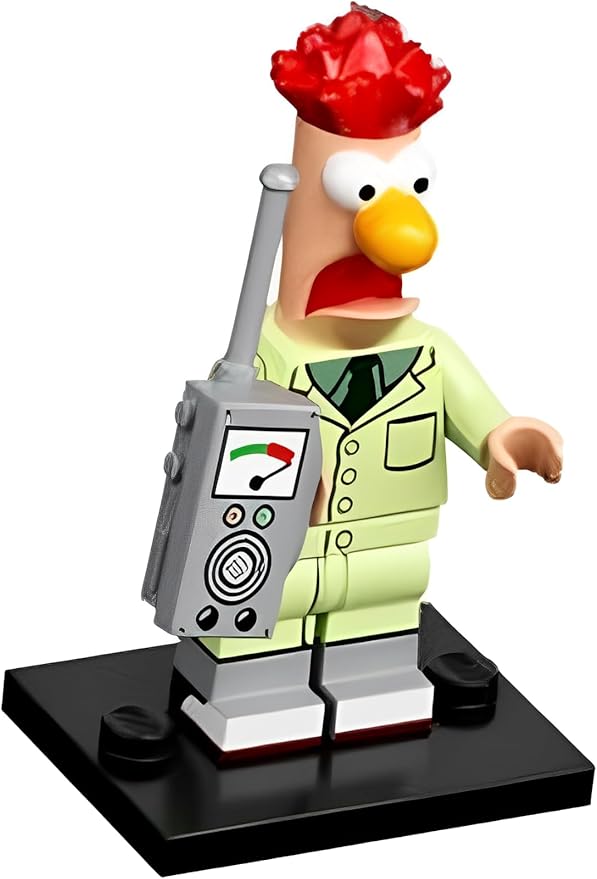 LEGO Minifigure Muppets Series: Beaker Minifig with Purple Cape (71033)