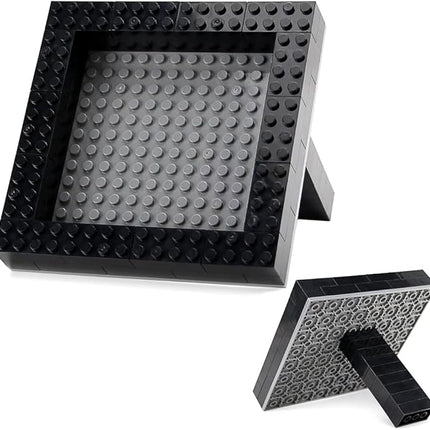 Feleph 320 Pieces 2x4 Black Bricks Classic Building Creative Play Blocks Set Parts Toy Accessories Compatible with 3001 Major Brick Brands (Black)