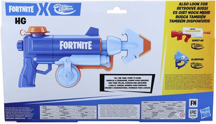 Nerf Super Soaker Fortnite HG Water Blaster - Pump-Action Soakage for Outdoor Summer Water Games - for Teens, Adults
