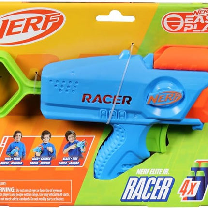 Nerf Elite Junior Racer Easy Play Dart Blaster