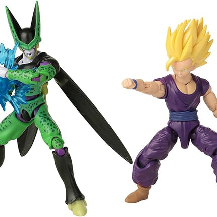 Dragon Stars Series - Dragon Ball Super - Super Saiyan 2 Gohan vs. Cell Battle Pack Action Figure Set