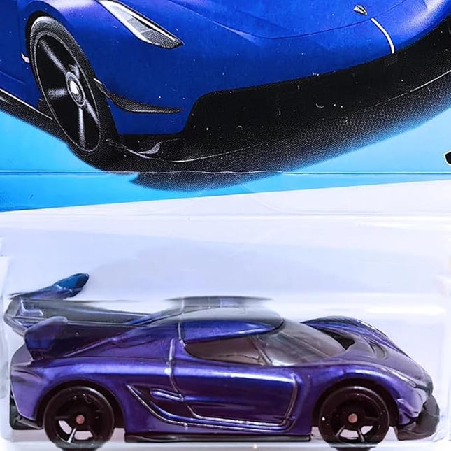 Hot Wheels 2020 Koenigsegg Jesko, 1:64 Scale, HW Exotics 2/10, Purple