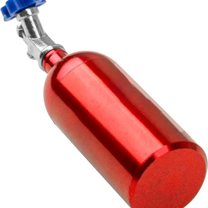 2Pack Vgoohobby Simulation Nitrogen Bottle Decoration Part Accessory Compatible with Traxxas TRX4 Axial SCX10 RC4WD Tamiya CC01 D90 90046 1/10 RC Crawler (Red)