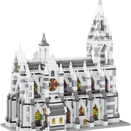 Micro Mini Cologne Cathedral Building Block Toy Set, Famous Architecture Building Blocks, 3598 PCS, Gifts for Kids and Adults