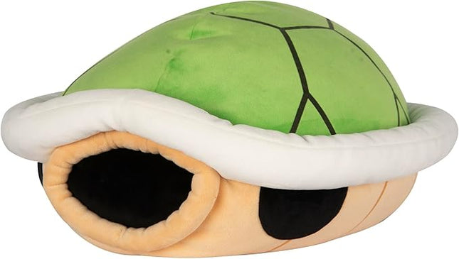 Club Mocchi-Mocchi- Super Mario Plushies - Green Shell Plushie -Squishy Mario Toys and Cute Stuffed Animals - Gaming Gifts and Game Room Decor - Nintendo for Kids and Teens - 15 Inch