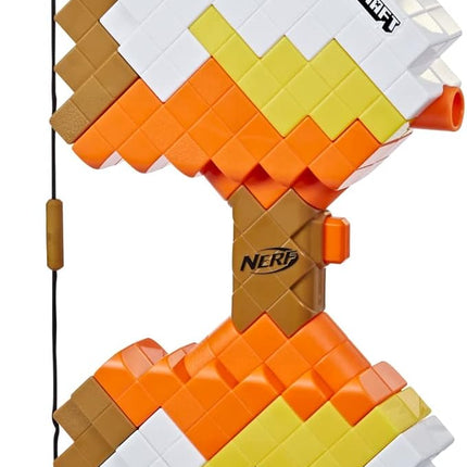 Nerf Minecraft Sabrewing Motorized Blaster Bow, 8 Elite Darts, 8-Dart Clip, Electric Full Auto Toy Foam Blasters, Minecraft Toys for 8 Year Old Boys and Girls and Up