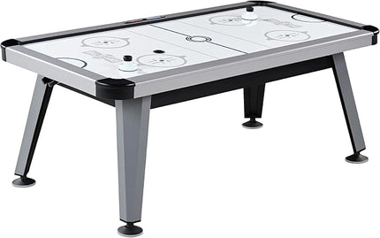 Hall of Games Air Hockey Table, Indoor Arcade Gaming Sets with Electronic Score Systems, Perfect for Family Game Rooms
