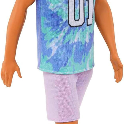 Barbie Fashionistas Ken Fashion Doll #212 with Prosthetic Leg Wearing Removable Los Angeles Jersey, Purple Shorts & Sneakers