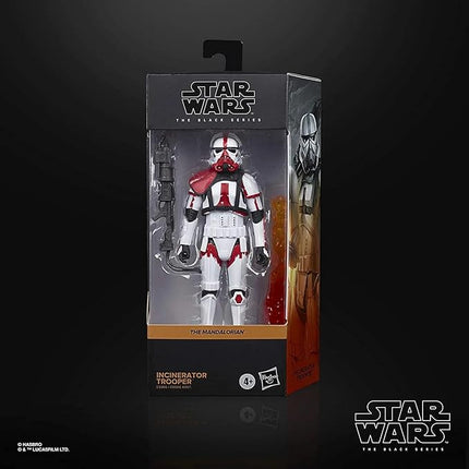 STAR WARS The Black Series Incinerator Trooper Toy 6-Inch Scale The Mandalorian Collectible Action Figure, Toys for Kids Ages 4 and Up