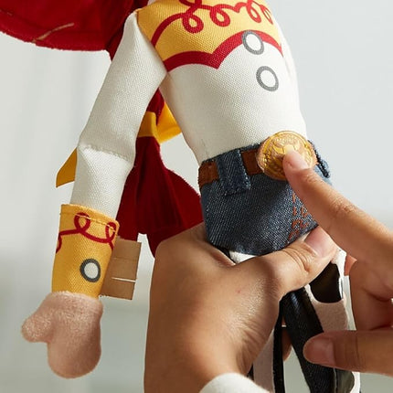 Disney Store Official Toy Story Plush, Jessie, Iconic Cuddly Toy Character with Embroidered Eyes and Soft Plush Features, Suitable for All Ages
