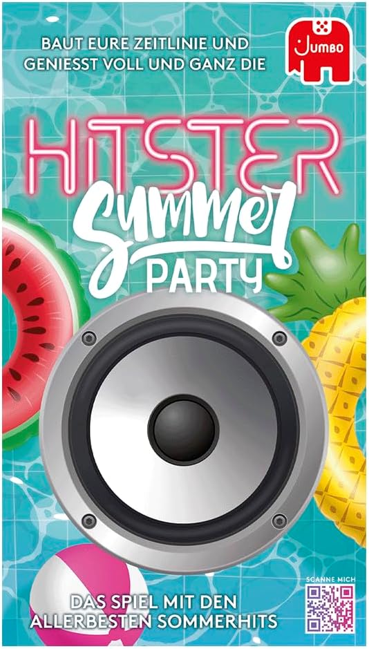 Hitster Summer Party - A Party and Card Game for Adults and Families - 2 to 10 Players from 16 Years, German (DE)