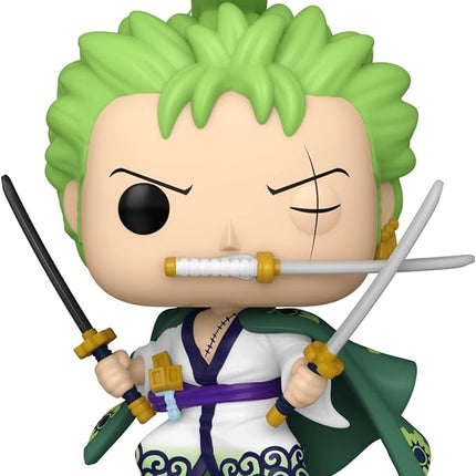 Funko POP! Animation One Piece Roronoa Zoro (Glow in The Dark), Exclusive