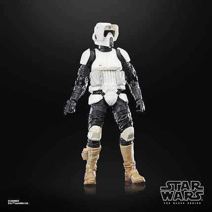 STAR WARS The Black Series Biker Scout, Return of The Jedi 40th Anniversary 6-Inch Collectible Action Figures, Ages 4 and Up