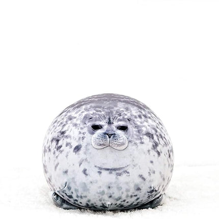 ETAOLINE Chubby Blob Seal Pillow Cute Seal Plush Toy Cotton Stuffed Animals (X-Large)