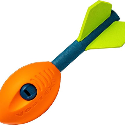 NERF Vortex Mini Aero Howler Foam Football - NERF Soft Mini Vortex Football for Long-Distance Throws - Perfect for Pool + Beach Ball - Kids Aero Howler Whistle Foam Ball