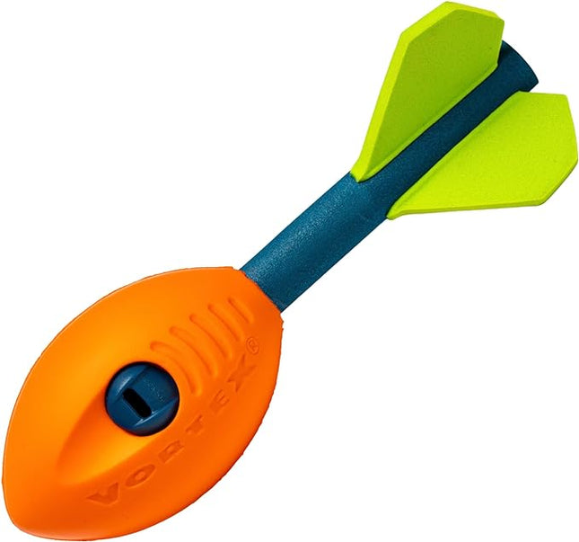 NERF Vortex Mini Aero Howler Foam Football - NERF Soft Mini Vortex Football for Long-Distance Throws - Perfect for Pool + Beach Ball - Kids Aero Howler Whistle Foam Ball