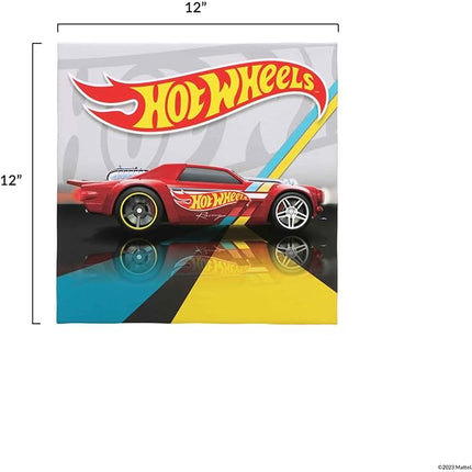 Mattel Hot Wheels Red Car Gallery Wrapped Canvas Wall Decor - Colorful Hot Wheels Wall Art for Kids' Bedroom or Play Room