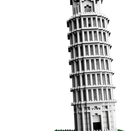 JEKCA Leaning Tower of Pisa 01S | Architecture Plastic Building Blocks | Age 14+