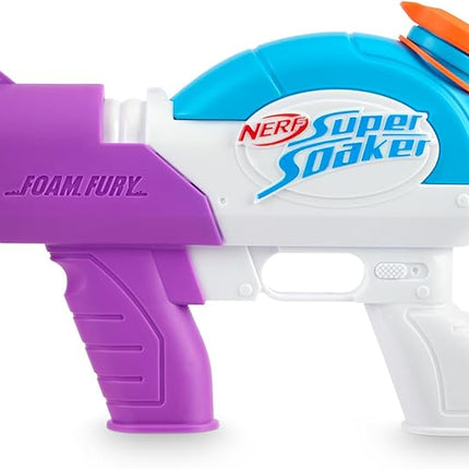 NERF Super Soaker Foam Fury Blaster – The Ultimate Foam Blaster for Outdoor Summer Fun
