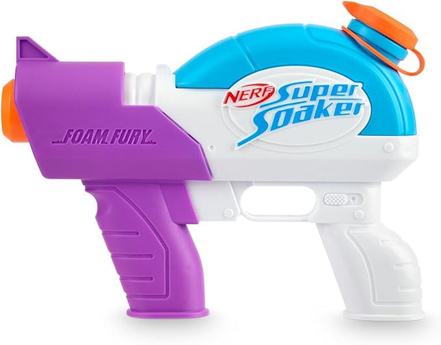 NERF Super Soaker Foam Fury Blaster – The Ultimate Foam Blaster for Outdoor Summer Fun