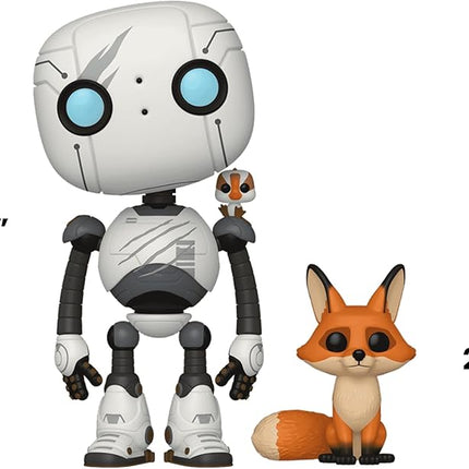 Funko Pop & Buddy: Wild Robot - Roz with Brightbill & Fink - Collectable Vinyl Figure - Gift Idea - Official Merchandise - Toys for Kids & Adults - Cartoon/Animation Fans