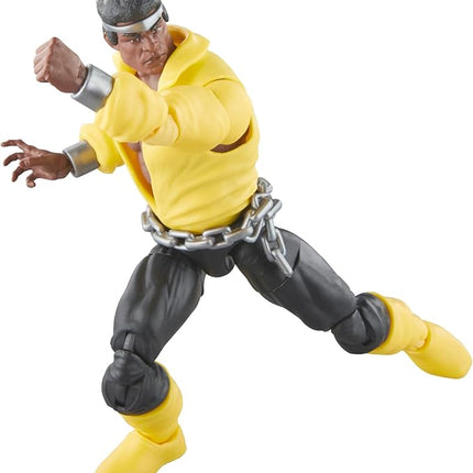 Marvel Legends Series Luke Cage Power Man, Knights Collectible Comics 6-Inch Action Figures