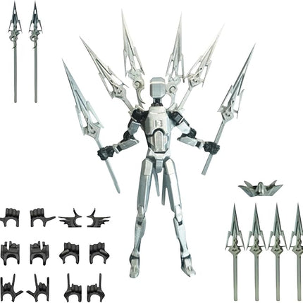 T13 Action Figure (Assembly Completed) Titan 13 Dummy 13 Action Figure Robot 13 Dummy 13 Figure 3D Printed Articulated Multi-Jointed Movable Robot Model (Ma Cha-SL)