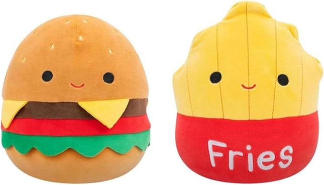 Squishmallows Original FlipAMallows 8in Cheeseburger and Fries Flippable Plush - Official Jazwares Product (Little)