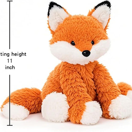 Fox Stuffed Animal – Cute Orange Fox Plush Toy for Kids & Adults – Birthday Surprise & Room Decor –A Cuddly Companion for Everyday hugs and Bedtime