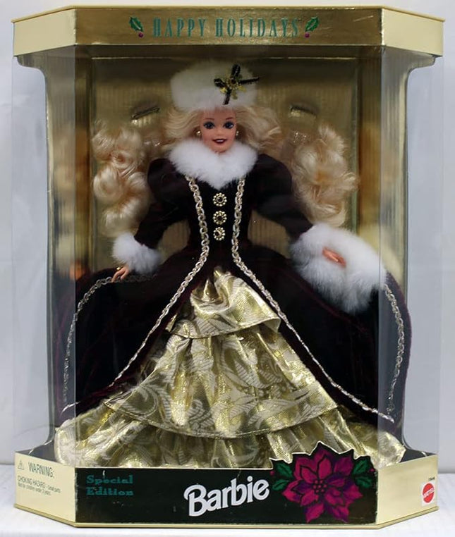 Mattel Happy Holidays Barbie Christmas 1996