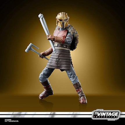 STAR WARS The Vintage Collection The Armorer Toy, 3.75-Inch-Scale The Mandalorian Action Figure, Toys for Kids Ages 4 and Up, Brown