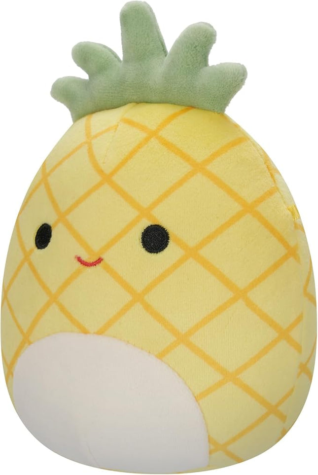 Squishmallows Original 5-Inch Maui Yellow Pineapple with White Belly - Official Jazwares Plush