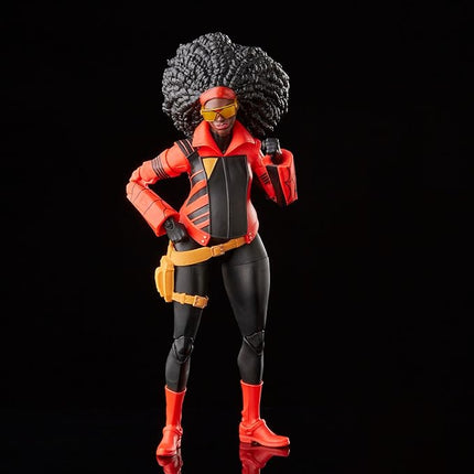 Marvel Legends Series Spider-Man Across The Spider-Verse Jessica Drew 6-inch Action Figure Toy, 2 Accessories