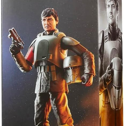 STAR WARS The Black Series Din Djarin (Morak) Toy 6-Inch-Scale The Mandalorian Collectible Action Figure, Toys for Kids Ages 4 and Up