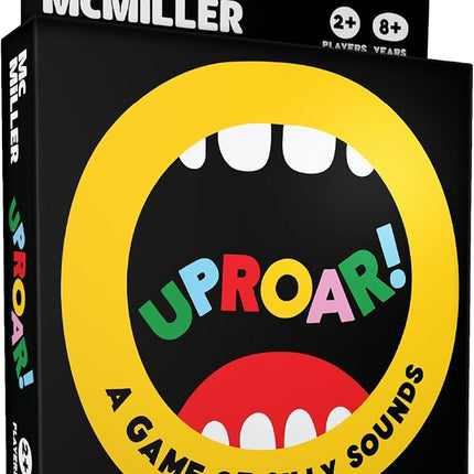 UPROAR! Family Sound-Matching Card Game – Hilarious Fast Game for Kids 7+, Parents & Teens | Easy to Learn, 2–6 Players, 10–20 Min | Travel-Size | Great for Family Game Night & Stocking Stuffers