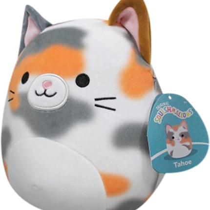 Squishmallows 8-Inch Tahoe Tortoiseshell Cat - Little Ultrasoft Official Kelly Toy Plush