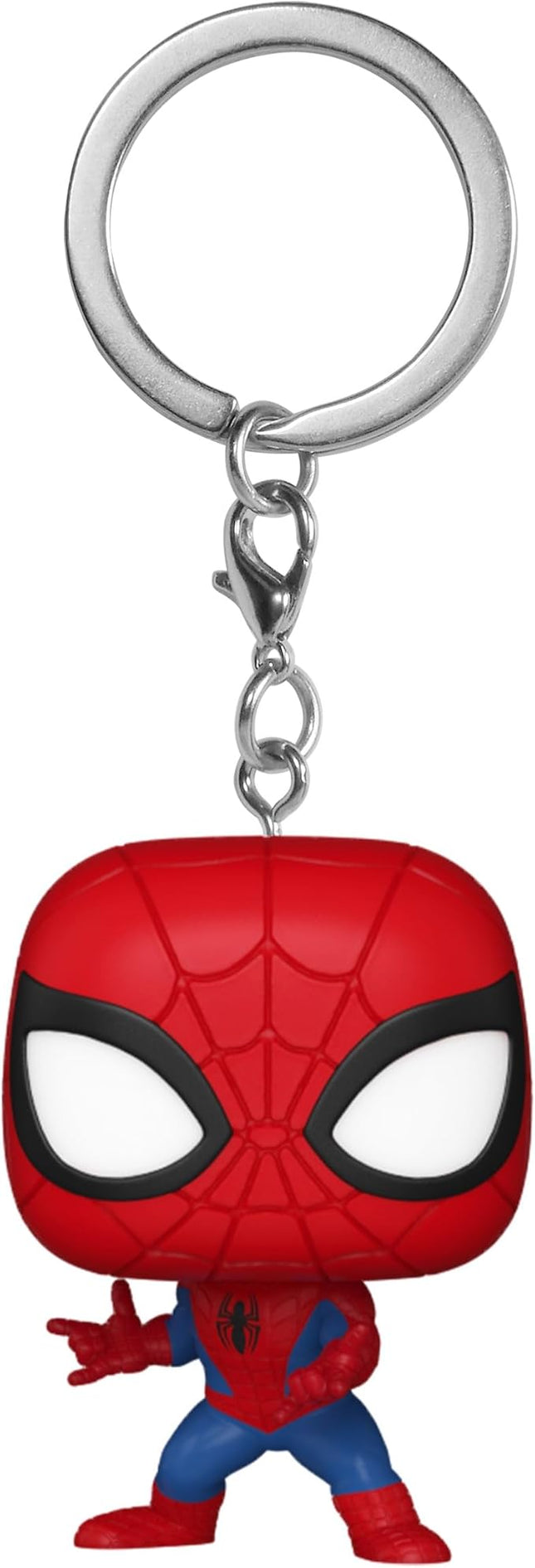 Funko POP! Keychain: Marvel - Spider-Man - Marvel Comics Novelty Keyring - Collectable Mini Figure - Stocking Filler - Gift Idea - Official Merchandise - Comic Books Fans - Backpack Decor