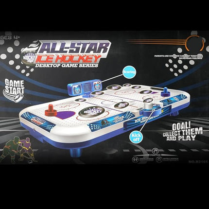 COLOR TREE Air Hockey Table, Sports Arcade Games, with Complete Accessories, Digital Scoreboard, Built in Score Tracker, Perfect for Adults and Kids, Home Game Room