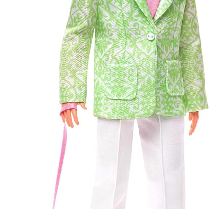 Barbie ''Sugar's Daddy'' Ken Doll in Pastel Suit with Dog - Limited Edition The Movie Doll (Exclusive), HPK06