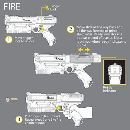 Nerf Rival Kronos XVIII-500 Blaster, Breech-Load, 5 Rival Rounds, Spring Action, 90 FPS Velocity, Red (Amazon Exclusive)