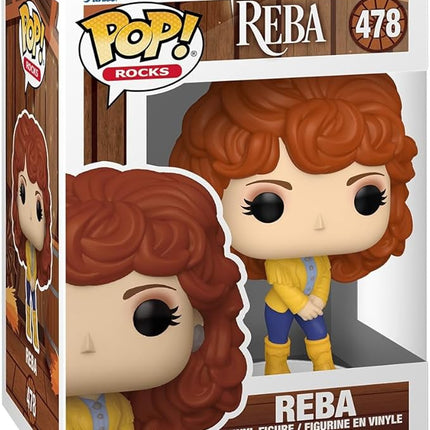 Funko Pop! Rocks: Reba - Cowgirl - Reba McEntire - Collectable Vinyl Figure - Gift Idea - Official Merchandise - Toys for Kids & Adults - Music Fans - Model Figure for Collectors and Display