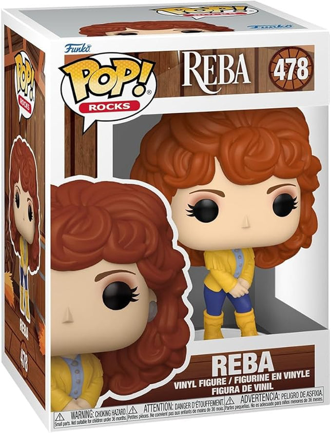 Funko Pop! Rocks: Reba - Cowgirl - Reba McEntire - Collectable Vinyl Figure - Gift Idea - Official Merchandise - Toys for Kids & Adults - Music Fans - Model Figure for Collectors and Display