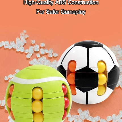 Puzzle Sport Ball Toys - 3D Brain Teasers and Puzzle Games for Kids and Adults, Travel Games for Ages 3+, Intelligence 2.5" Small Magic Bead, Hand Sport, Adult Relieve Stress, Gifts for Boys Girls