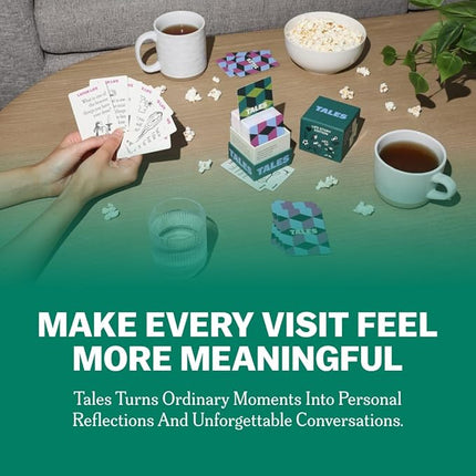 TALES 150 Life Story Interview Kit Cards, Conversation Cards for Families, Parents, Grandparents, Adults, Game Night, Road Trips, Dinner Table, Getting to Know You (New Edition)