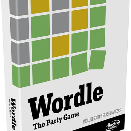 Hasbro Gaming Wordle The Party Game for 2-4 Players, Official Wordle Board Game Inspired by New York Times, Games for Ages 14+, Word Games
