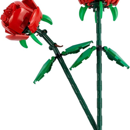 LEGO Roses - Building Toy for Kids, Girls & Boys, Ages 8+ - Artificial, Fake Roses for Home Decor & Display - Gift Idea for Plant & Flower Lovers - 40460